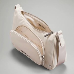 SOLD Lululemon Crossbody with Nano Pouch in White Opal NEW